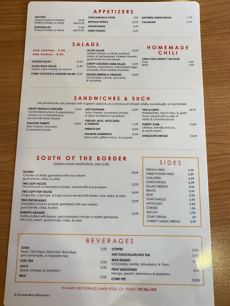 Carmen's Burger Bar Menu image 2
